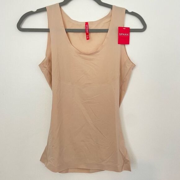 SPANX ThinStincts NUDE Control Shapewear Tank Top Womens Size medium - Picture 2 of 8
